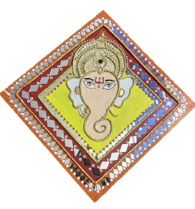 Traditional Auspiscious Ganesha Wall Hanging